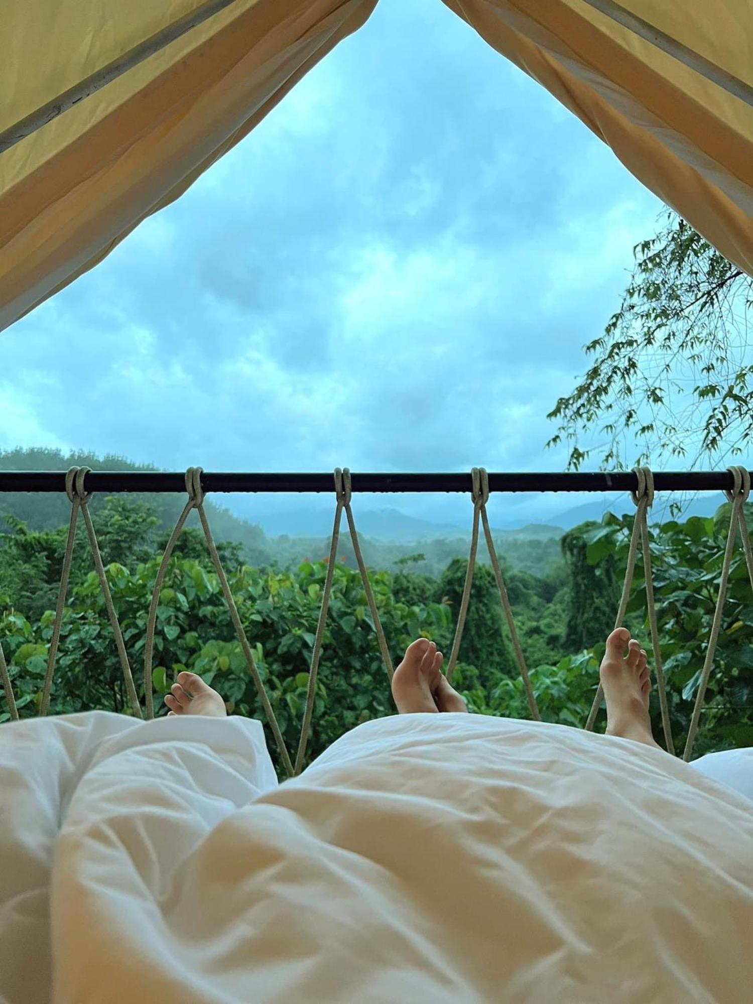 Hotel Tanoshi Glamping In Khao Sok Khao Sok National Park Exteriér fotografie
