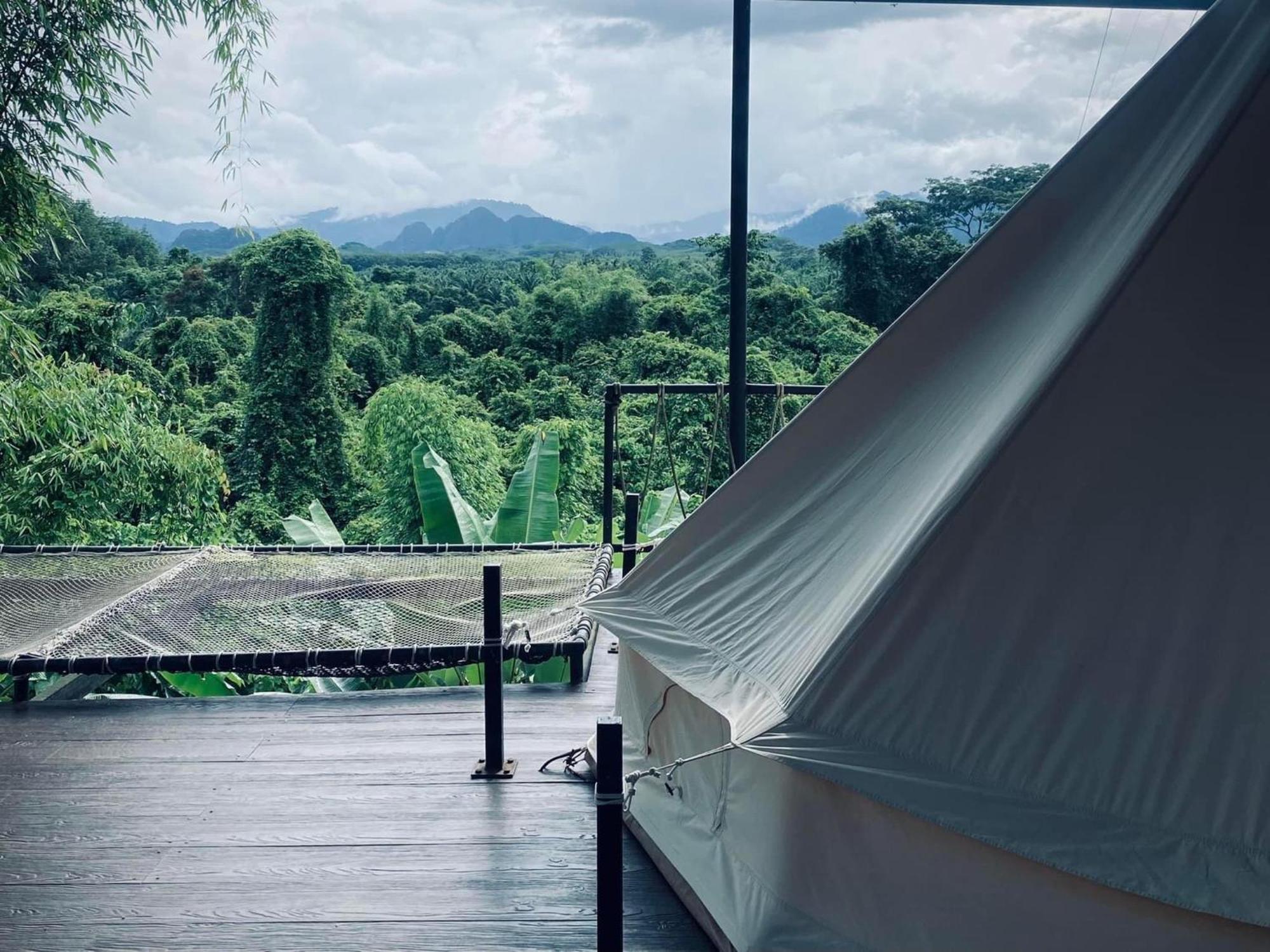 Hotel Tanoshi Glamping In Khao Sok Khao Sok National Park Exteriér fotografie
